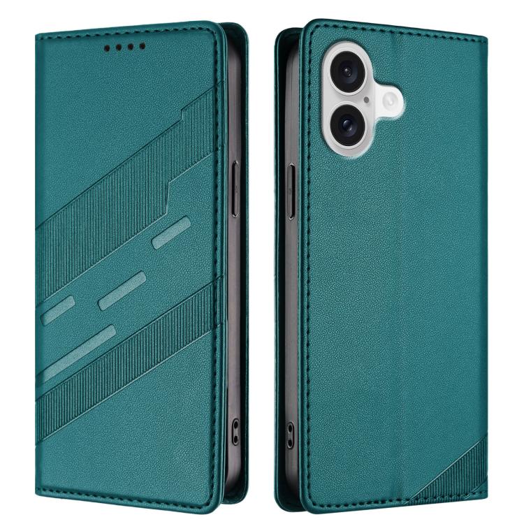 For iPhone 17 Embossed Multi-functional Wallet Retro Leather Phone Case