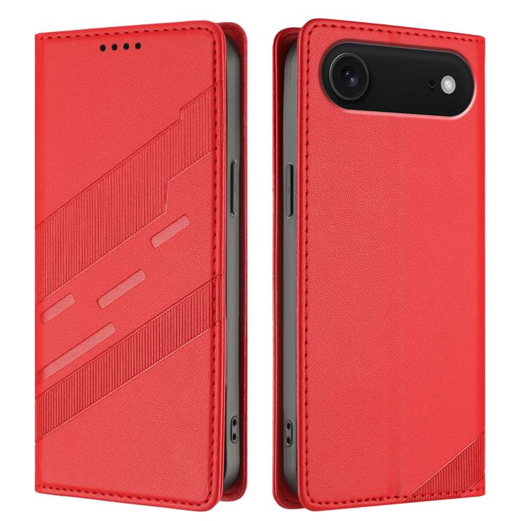 For iPhone Air Embossed Multi-functional Wallet Retro Leather Phone Case