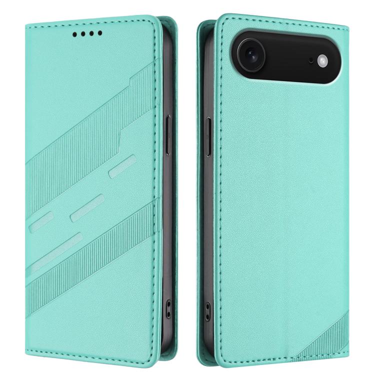 For iPhone Air Embossed Multi-functional Wallet Retro Leather Phone Case