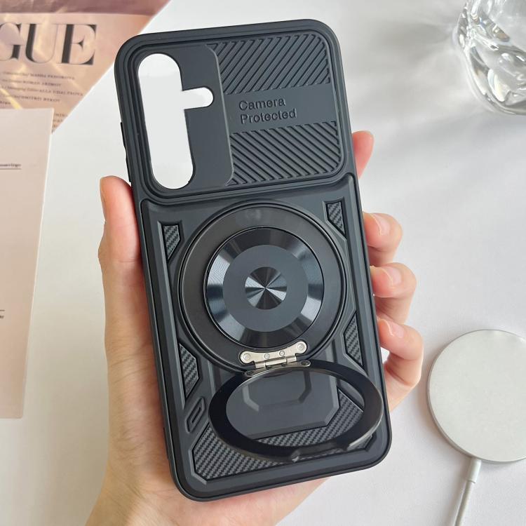For Samsung Galaxy A26 5G Armor Rotating Holder MagSafe Phone Case