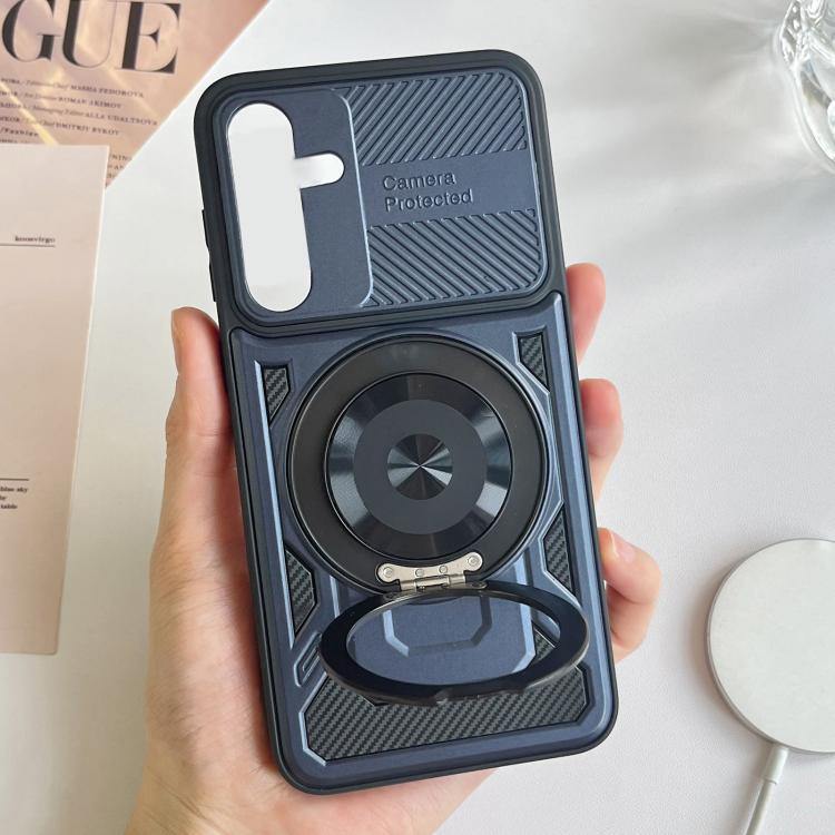 For Samsung Galaxy A26 5G Armor Rotating Holder MagSafe Phone Case