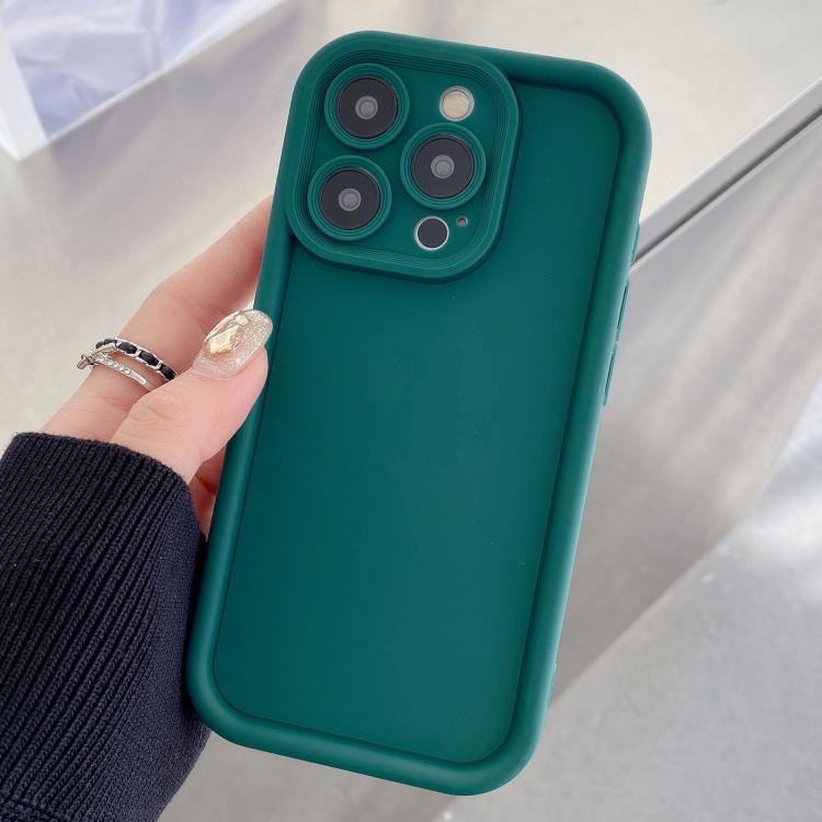 For iPhone 15 Pro Max Shockproof Frame Frosted Precise Hole TPU Phone Case