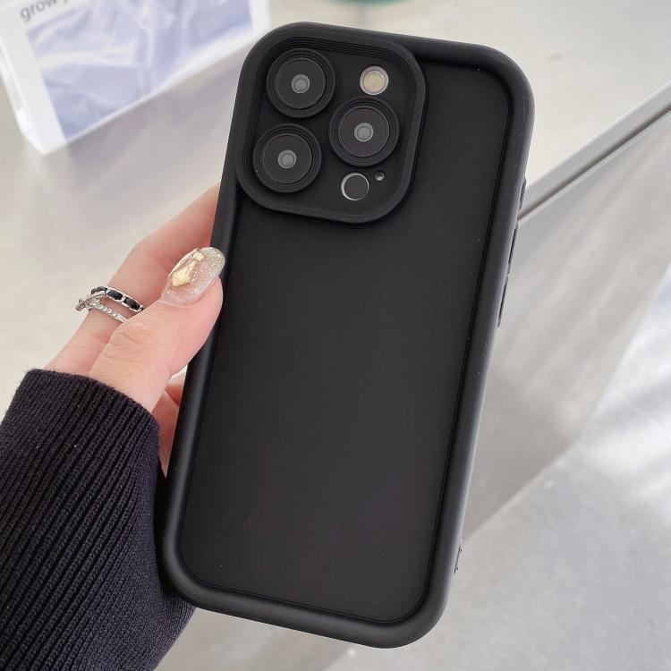 For iPhone 13 Pro Shockproof Frame Frosted Precise Hole TPU Phone Case