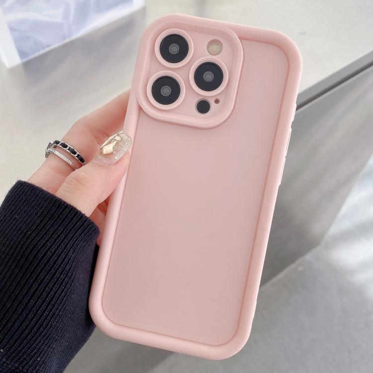 For iPhone 12 Pro Max Shockproof Frame Frosted Precise Hole TPU Phone Case