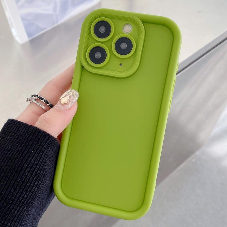 For iPhone 11 Pro Max Shockproof Frame Frosted Precise Hole TPU Phone Case