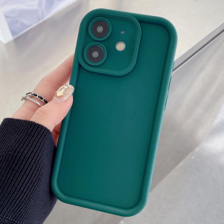 For iPhone 11 Shockproof Frame Frosted Precise Hole TPU Phone Case