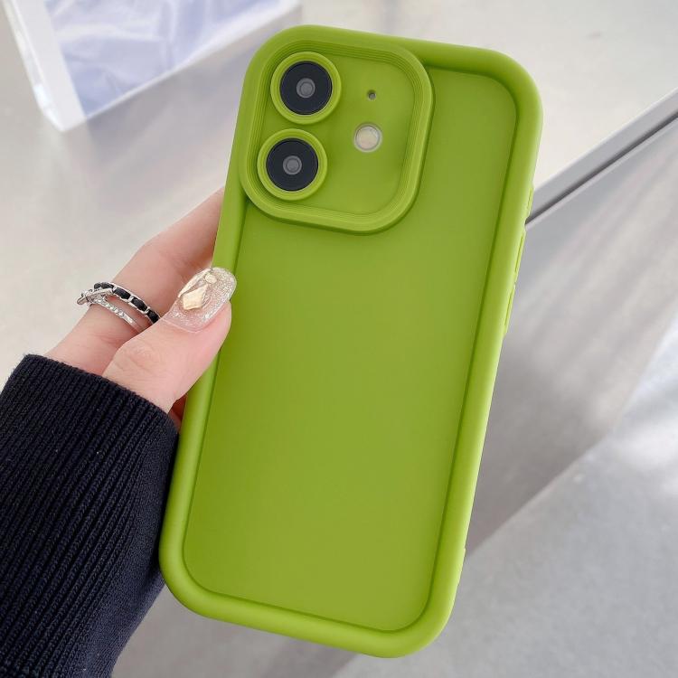 For iPhone 11 Shockproof Frame Frosted Precise Hole TPU Phone Case