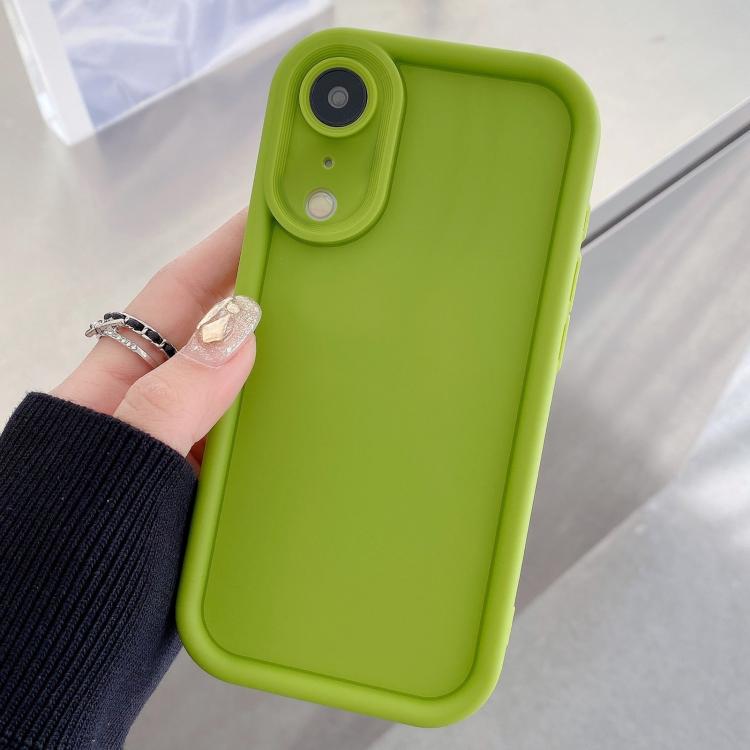 For iPhone XR Shockproof Frame Frosted Precise Hole TPU Phone Case