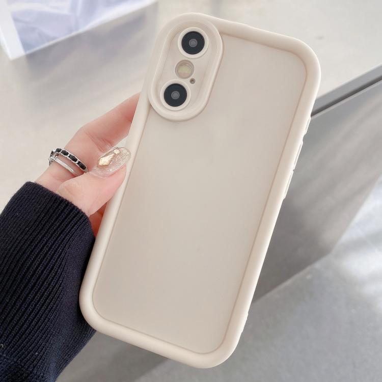 For iPhone XS Max Shockproof Frame Frosted Precise Hole TPU Phone Case