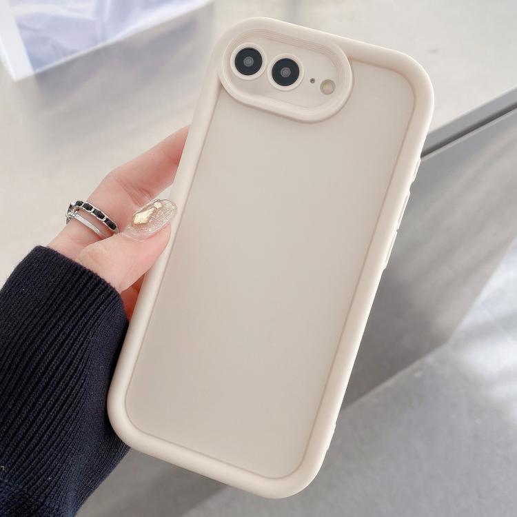 For iPhone 8 Plus / 7 Plus Shockproof Frame Frosted Precise Hole TPU Phone Case