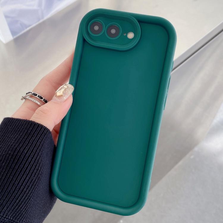 For iPhone 8 Plus / 7 Plus Shockproof Frame Frosted Precise Hole TPU Phone Case