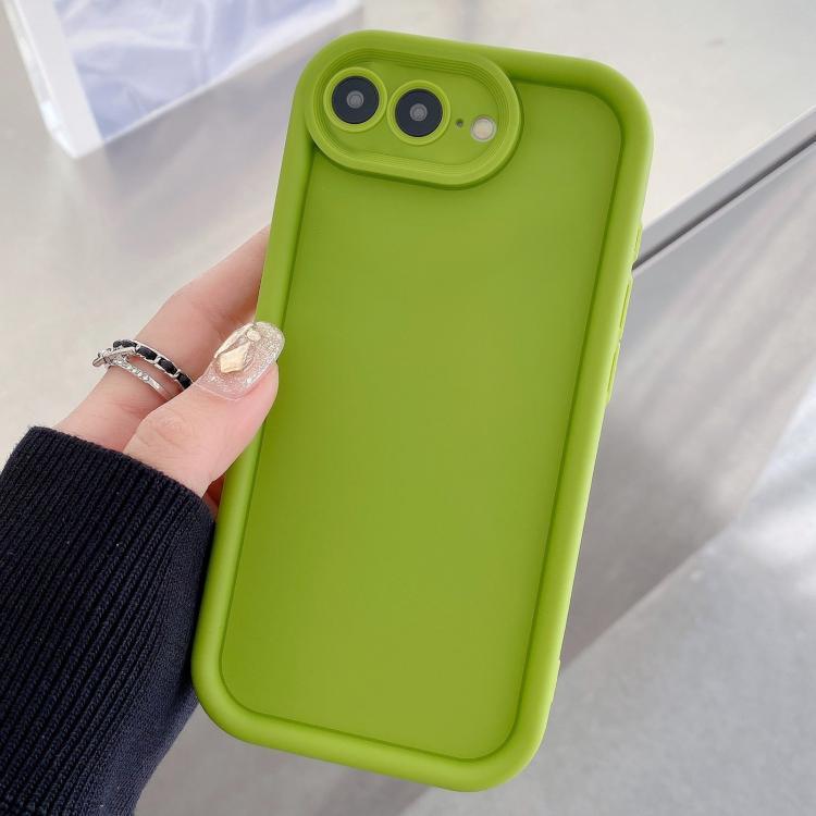 For iPhone 8 Plus / 7 Plus Shockproof Frame Frosted Precise Hole TPU Phone Case
