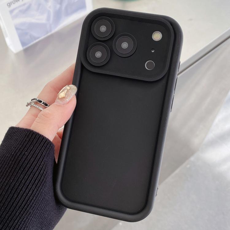 For iPhone 17 Pro Max Shockproof Frame Frosted Precise Hole TPU Phone Case