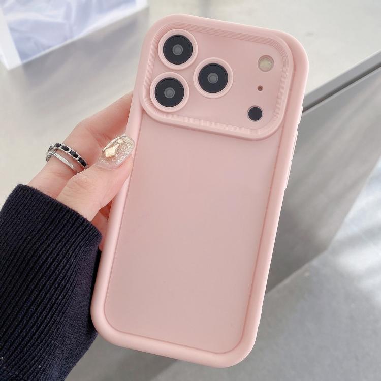 For iPhone 17 Pro Max Shockproof Frame Frosted Precise Hole TPU Phone Case
