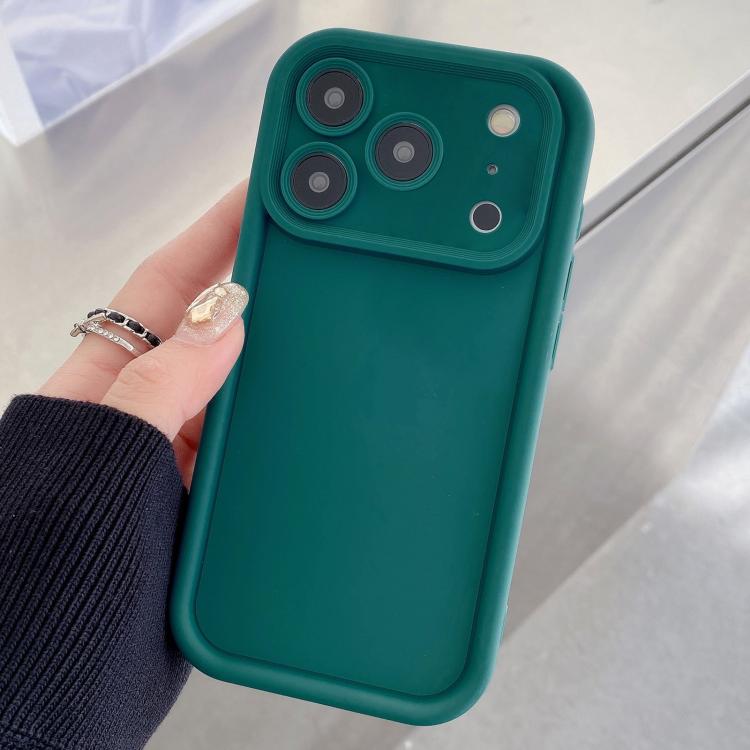 For iPhone 17 Pro Max Shockproof Frame Frosted Precise Hole TPU Phone Case