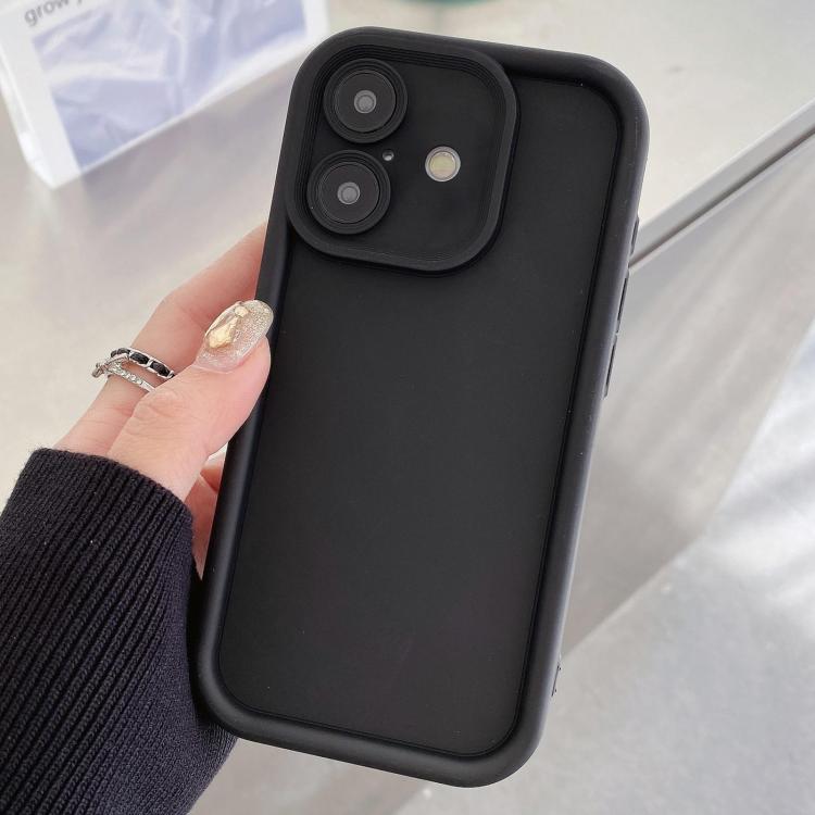 For iPhone 17 Shockproof Frame Frosted Precise Hole TPU Phone Case