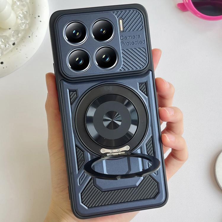 For Xiaomi 15 Armor Rotating Holder MagSafe Phone Case