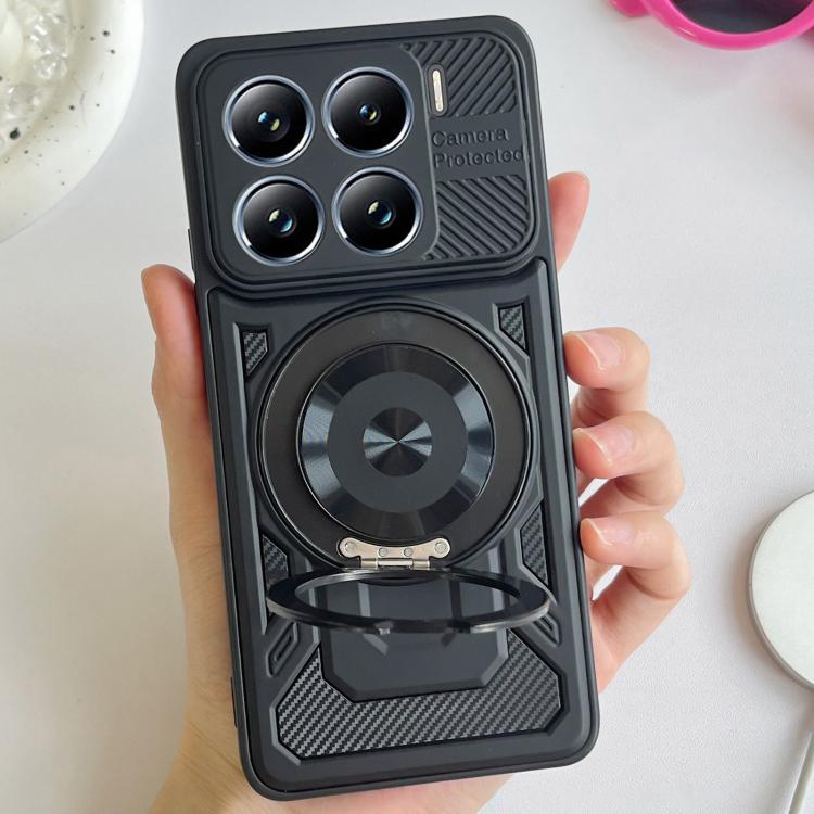 For Xiaomi 15 Pro Armor Rotating Holder MagSafe Phone Case