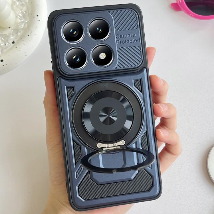 For Xiaomi 14T Pro Armor Rotating Holder MagSafe Phone Case