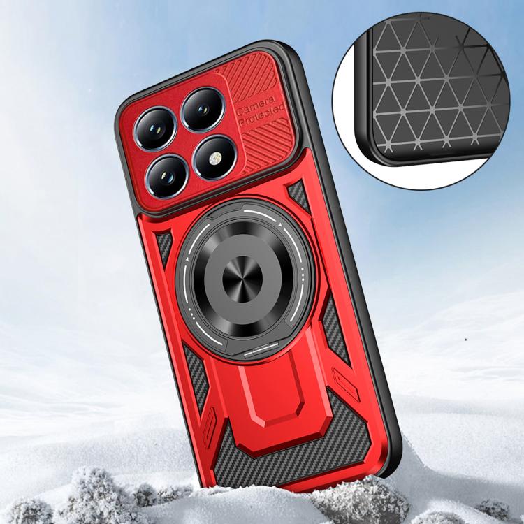 For Xiaomi 14 Ultra Armor Rotating Holder MagSafe Phone Case