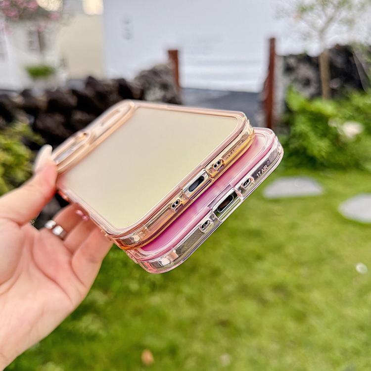 For iPhone Air Plating Gradient Discolor Phone Case