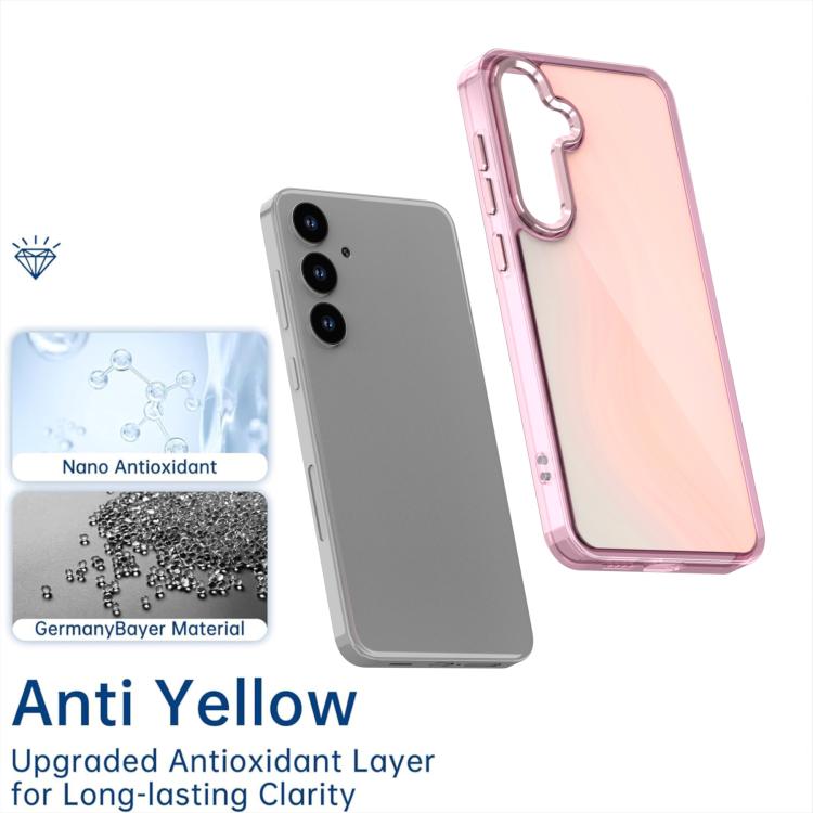 For Galaxy S25 5G Plating Gradient Discolor Phone Case