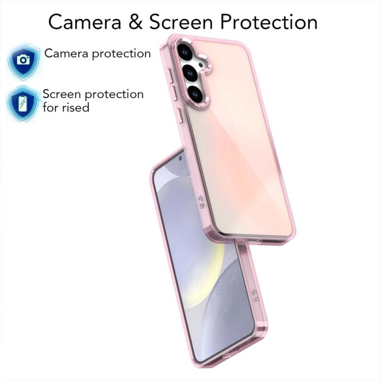 For Galaxy S25 5G Plating Gradient Discolor Phone Case