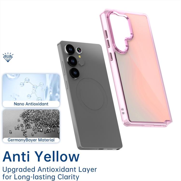 For Galaxy S24 Ultra 5G Plating Gradient Discolor Phone Case