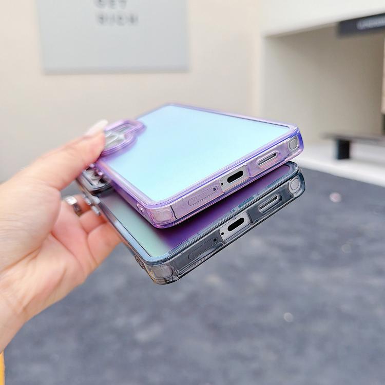 For Galaxy S25 Ultra 5G Plating Gradient Discolor Phone Case