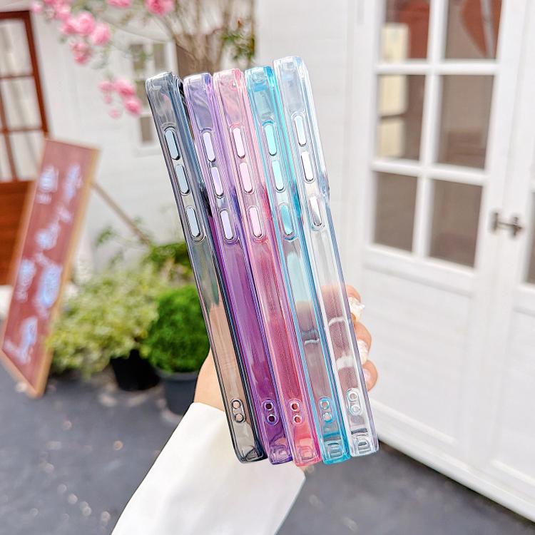 For Galaxy S25 FE 5G Plating Gradient Discolor Phone Case