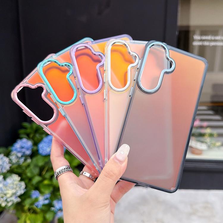 For Galaxy S26+ 5G Plating Gradient Discolor Phone Case