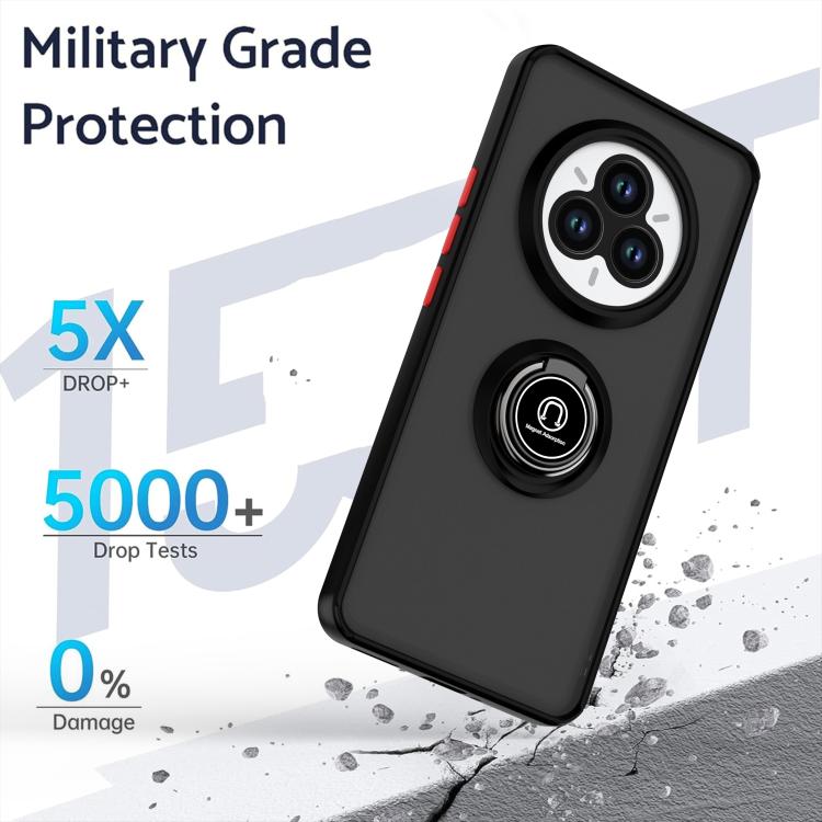For Realme 14 Pro Q Shadow 1 Series TPU + PC Phone Case with Ring