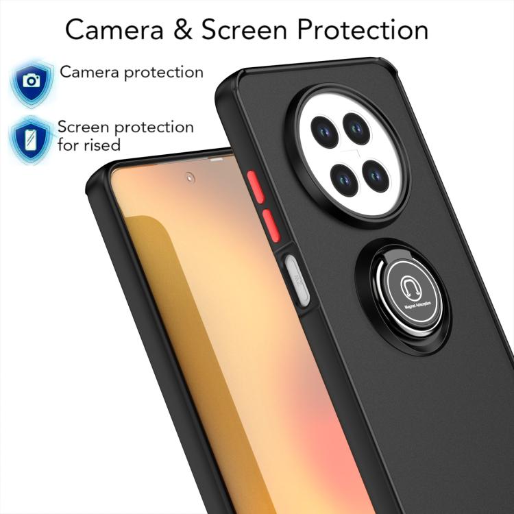 For Realme 12 5G Global Q Shadow 1 Series TPU + PC Phone Case with Ring