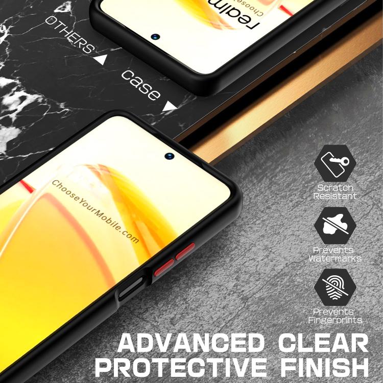For Realme C55 4G Q Shadow 1 Series TPU + PC Phone Case with Ring