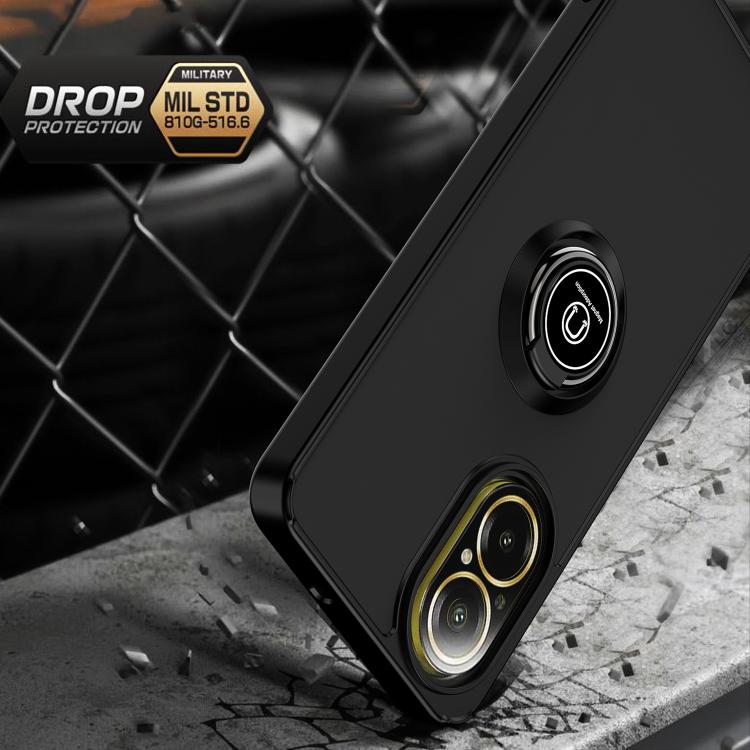 For Realme C67 4G Q Shadow 1 Series TPU + PC Phone Case with Ring