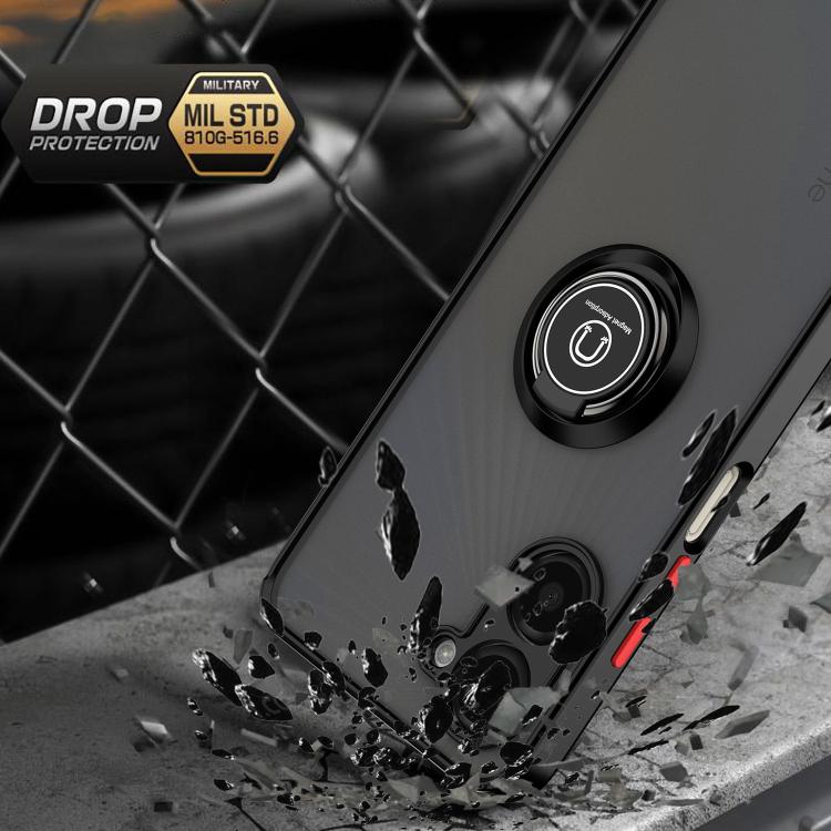 For Realme 10 Pro Q Shadow 1 Series TPU + PC Phone Case with Ring