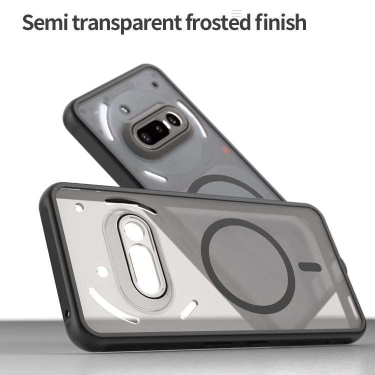 For Nothing Phone 3a Fan Dun Series TPU Hybrid PC Frosted Magsafe Phone Case