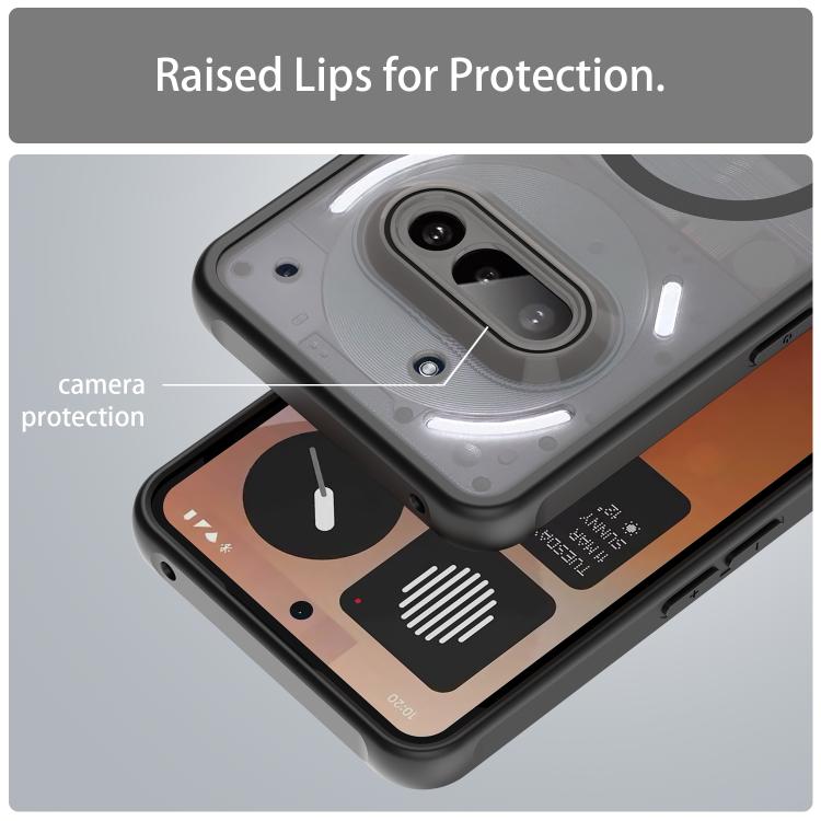 For Nothing Phone 3a Fan Dun Series TPU Hybrid PC Frosted Magsafe Phone Case