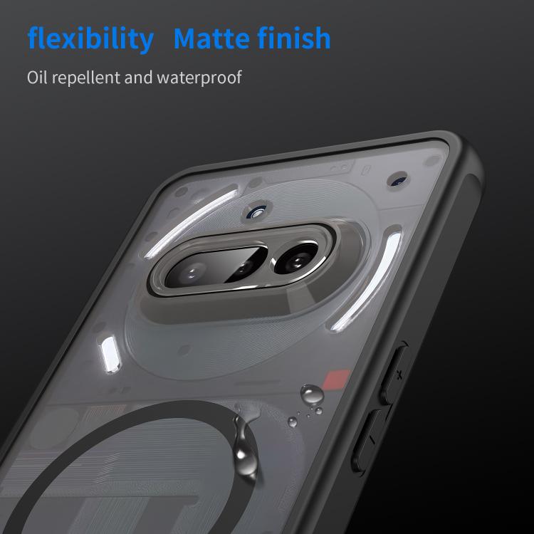 For Nothing Phone 3a Fan Dun Series TPU Hybrid PC Frosted Magsafe Phone Case