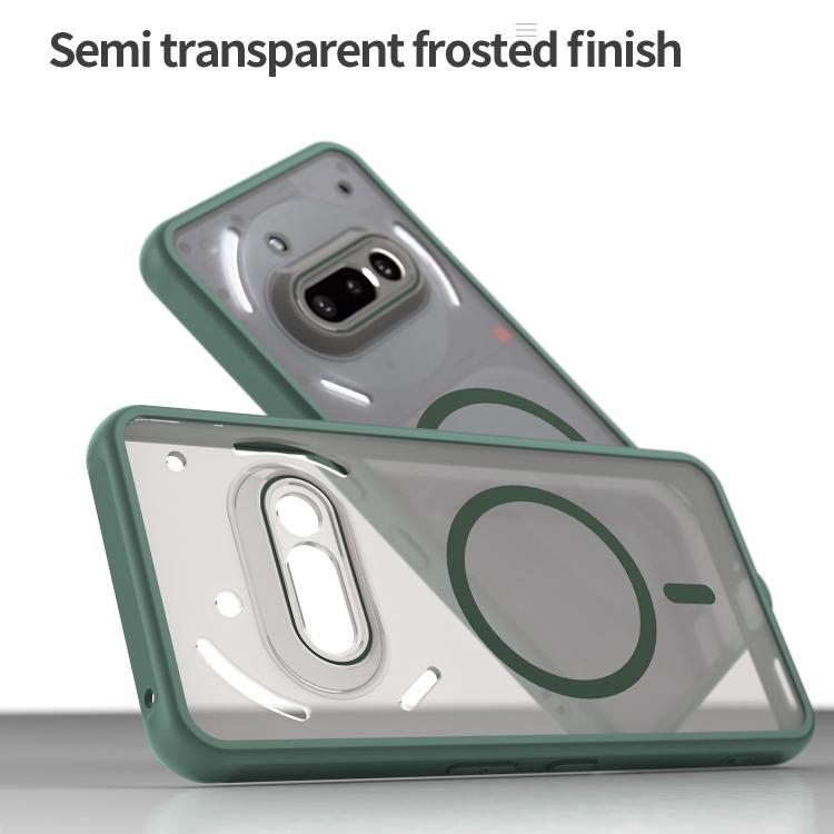 For Nothing Phone 3a Fan Dun Series TPU Hybrid PC Frosted Magsafe Phone Case