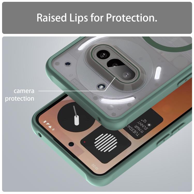 For Nothing Phone 3a Fan Dun Series TPU Hybrid PC Frosted Magsafe Phone Case