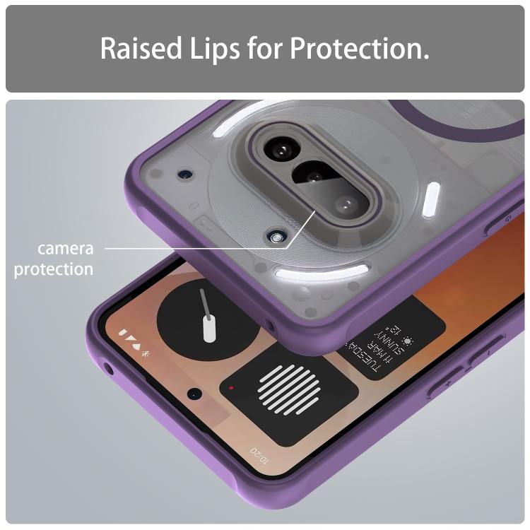 For Nothing Phone 3a Fan Dun Series TPU Hybrid PC Frosted Magsafe Phone Case