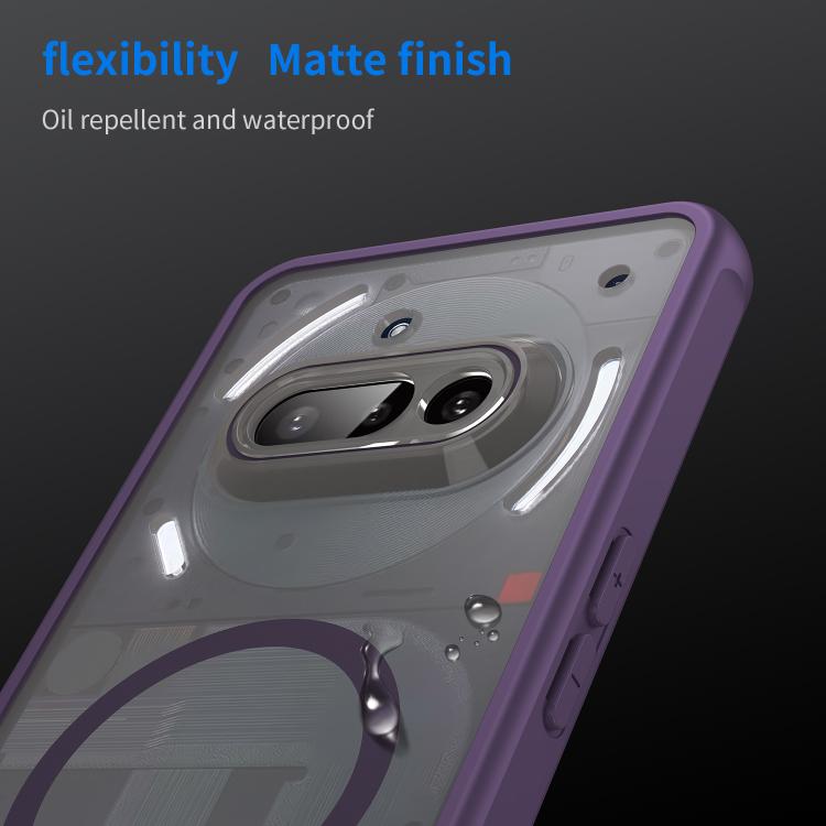 For Nothing Phone 3a Fan Dun Series TPU Hybrid PC Frosted Magsafe Phone Case