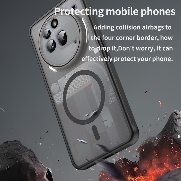 For Nothing Phone 3a Pro Fan Dun Series TPU Hybrid PC Frosted Magsafe Phone Case