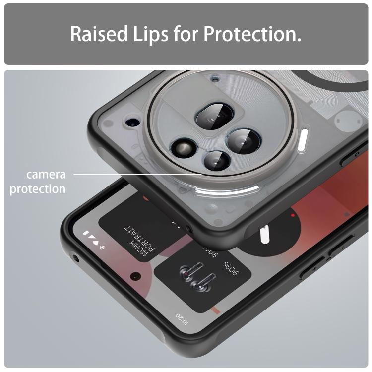 For Nothing Phone 3a Pro Fan Dun Series TPU Hybrid PC Frosted Magsafe Phone Case