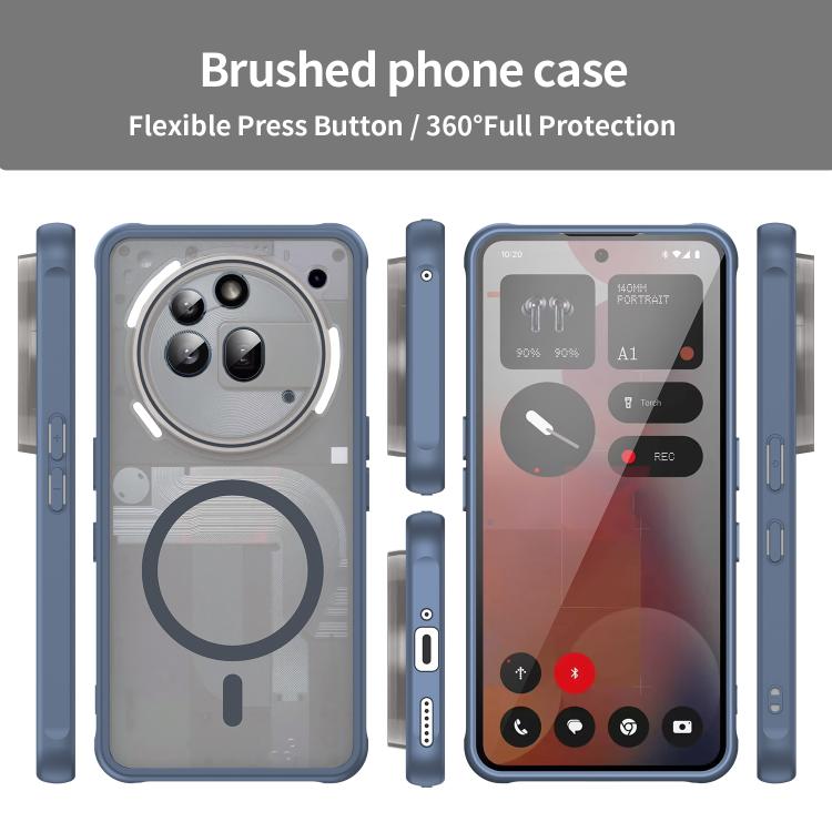 For Nothing Phone 3a Pro Fan Dun Series TPU Hybrid PC Frosted Magsafe Phone Case
