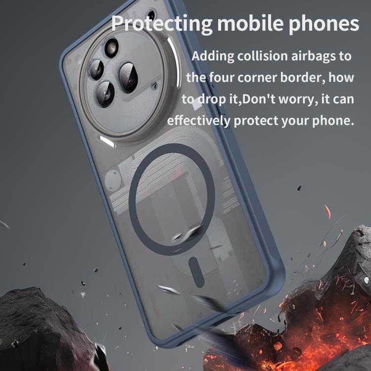 For Nothing Phone 3a Pro Fan Dun Series TPU Hybrid PC Frosted Magsafe Phone Case