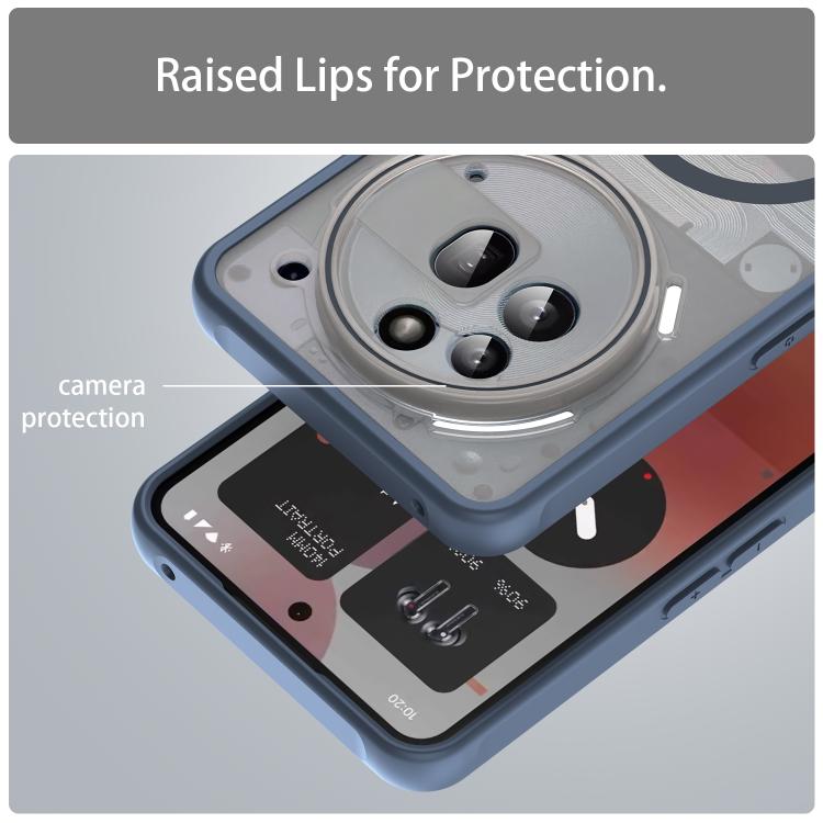 For Nothing Phone 3a Pro Fan Dun Series TPU Hybrid PC Frosted Magsafe Phone Case