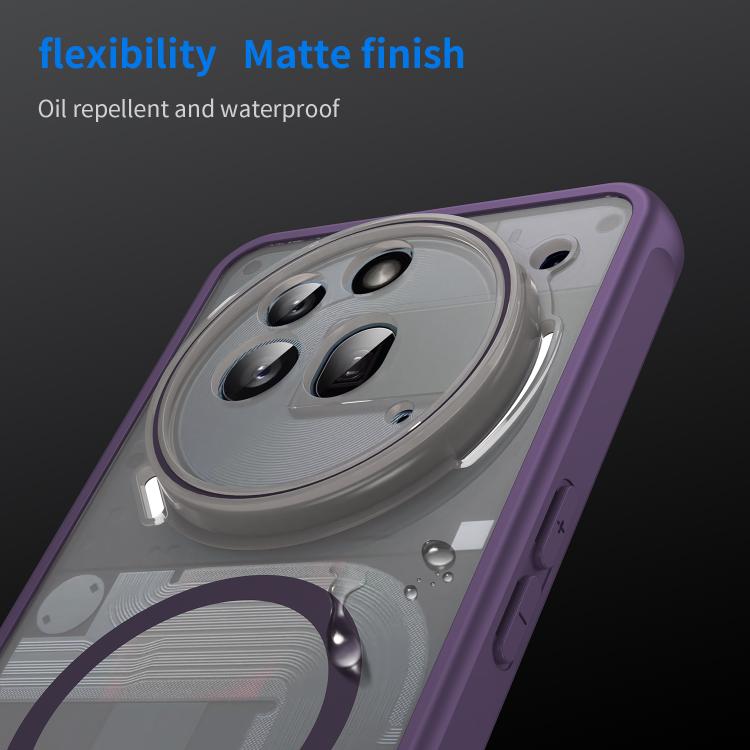 For Nothing Phone 3a Pro Fan Dun Series TPU Hybrid PC Frosted Magsafe Phone Case