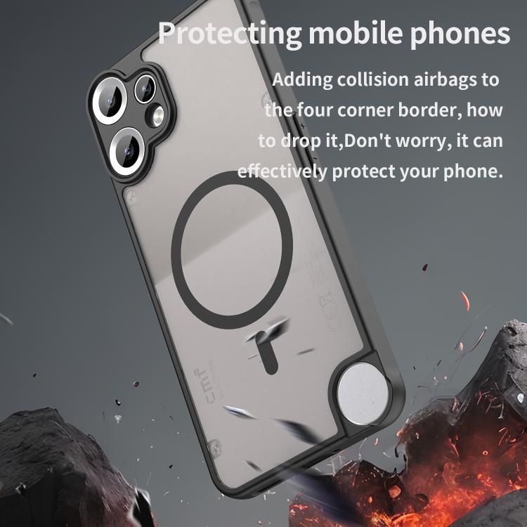 For Nothing CMF Phone 2 Pro Fan Dun Series TPU Hybrid PC Frosted Magsafe Phone Case
